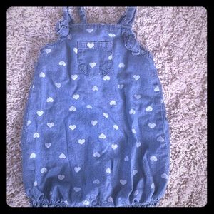 Cute jean jumper for 12 month baby